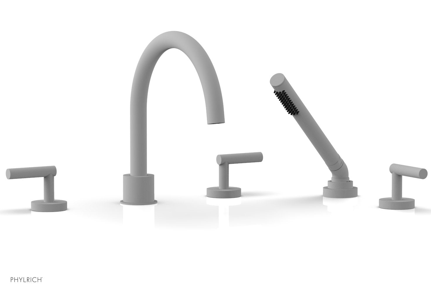 Phylrich TRANSITION Deck Tub Set with Hand Shower - Lever Handles by Phylrich