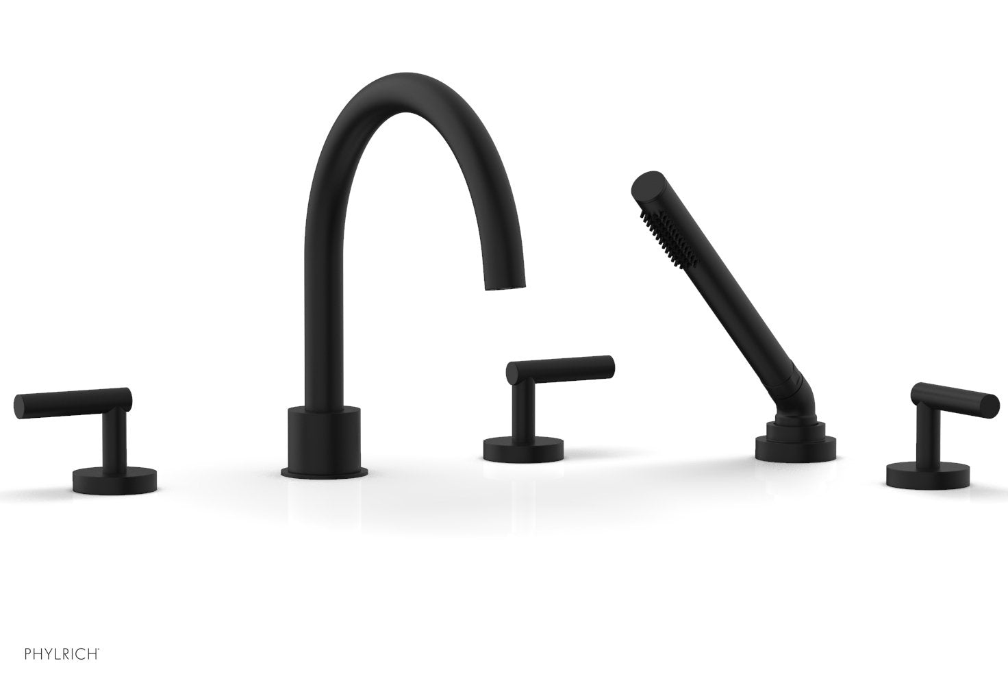 Phylrich TRANSITION Deck Tub Set with Hand Shower - Lever Handles by Phylrich