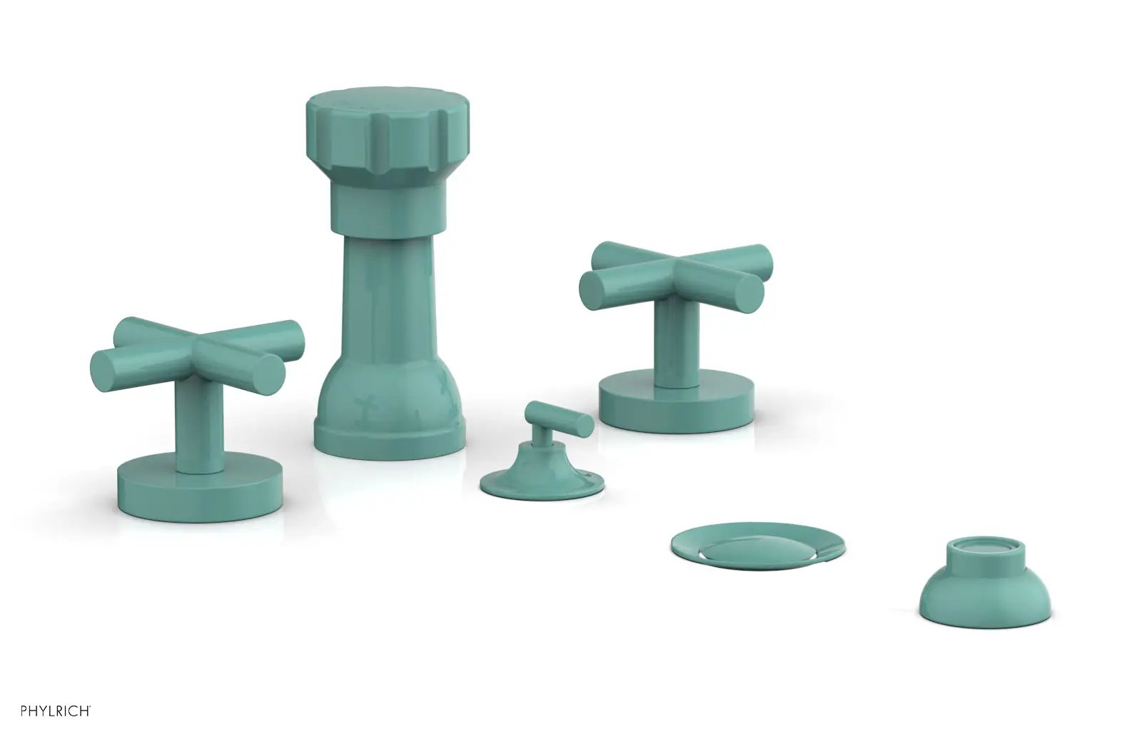 Phylrich TRANSITION Four Hole Bidet Set by Phylrich