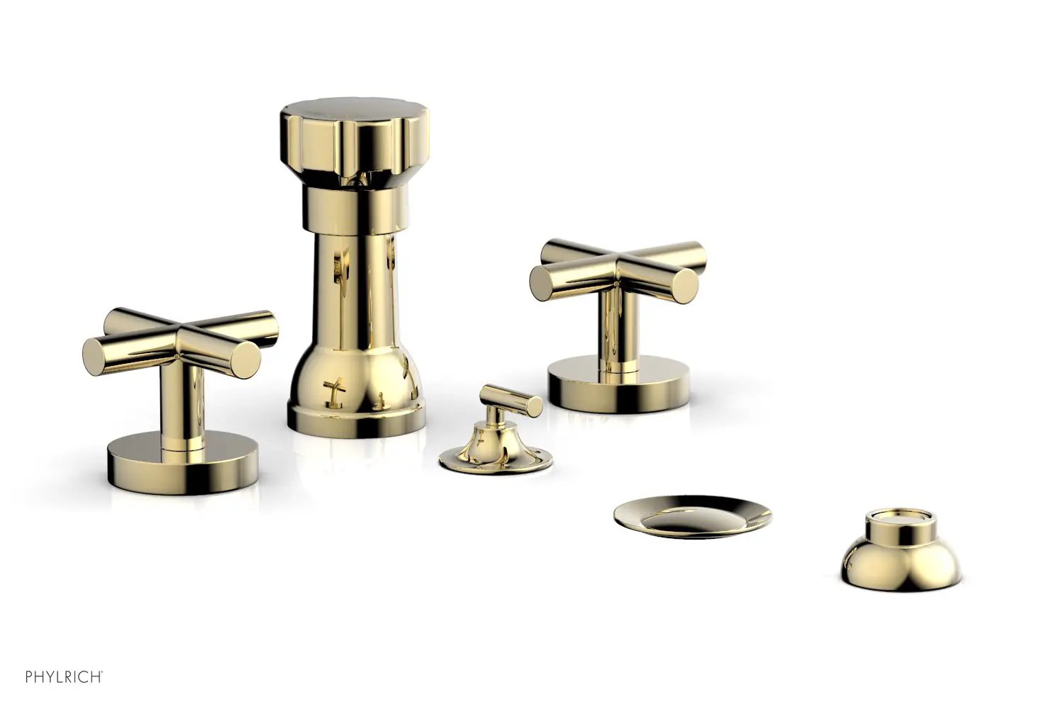 Phylrich TRANSITION Four Hole Bidet Set by Phylrich