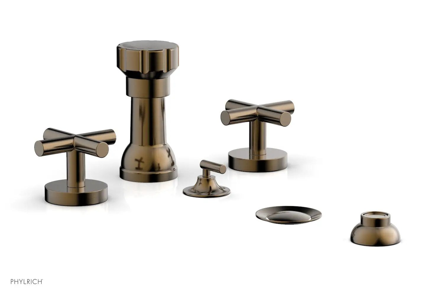 Phylrich TRANSITION Four Hole Bidet Set by Phylrich