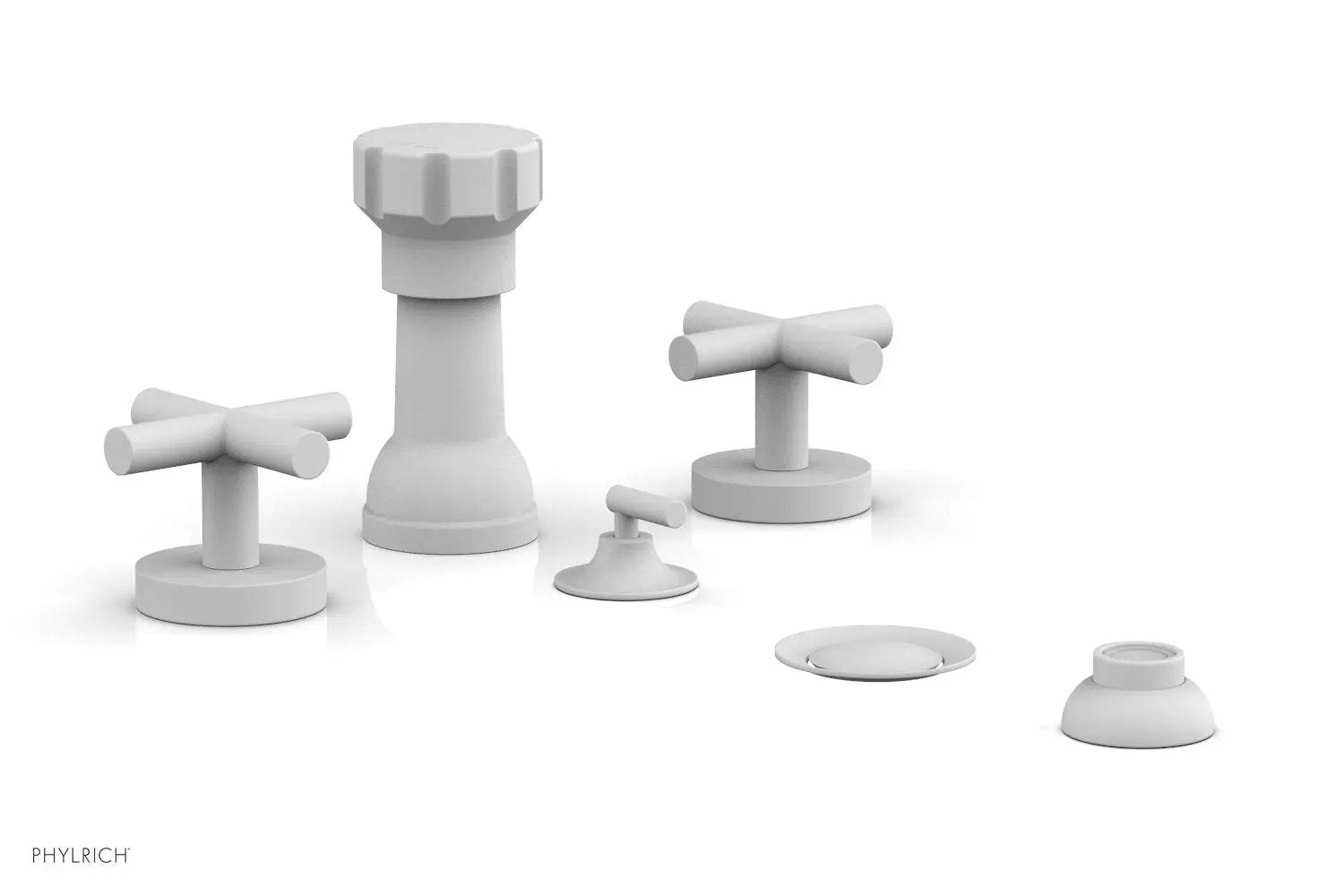 Phylrich TRANSITION Four Hole Bidet Set by Phylrich