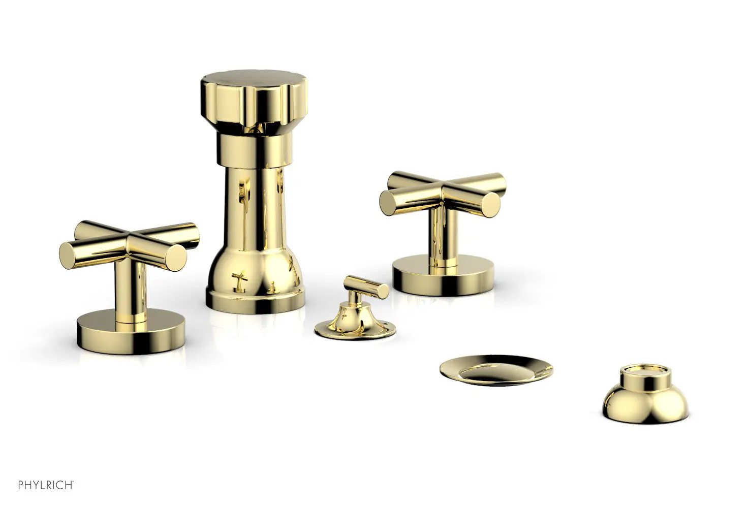 Phylrich TRANSITION Four Hole Bidet Set by Phylrich