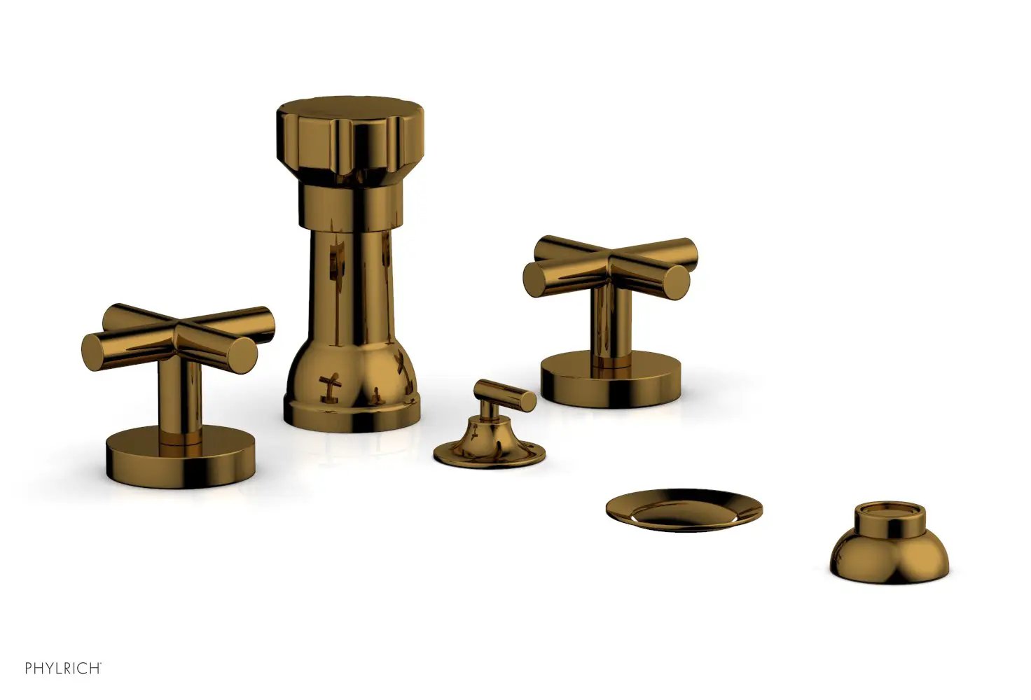 Phylrich TRANSITION Four Hole Bidet Set by Phylrich