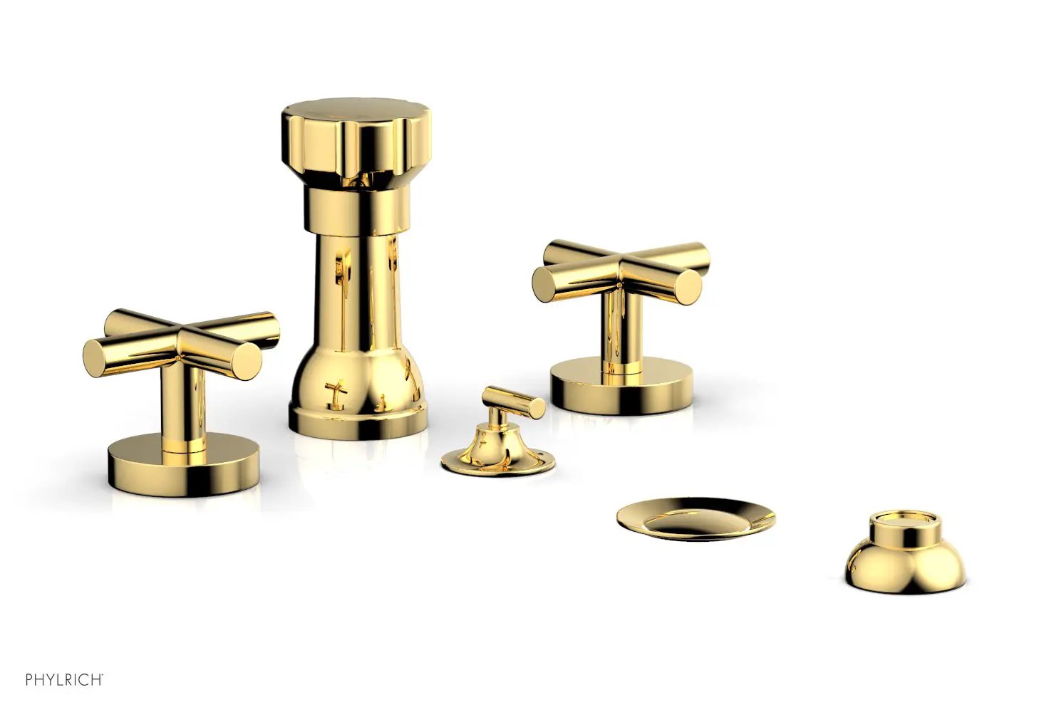 Phylrich TRANSITION Four Hole Bidet Set by Phylrich