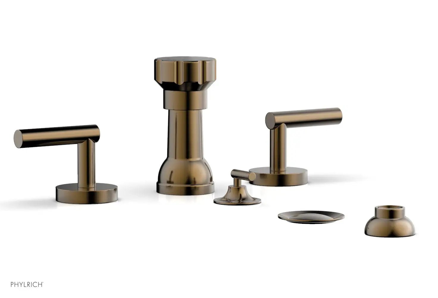 Phylrich TRANSITION Four Hole Bidet Set by Phylrich
