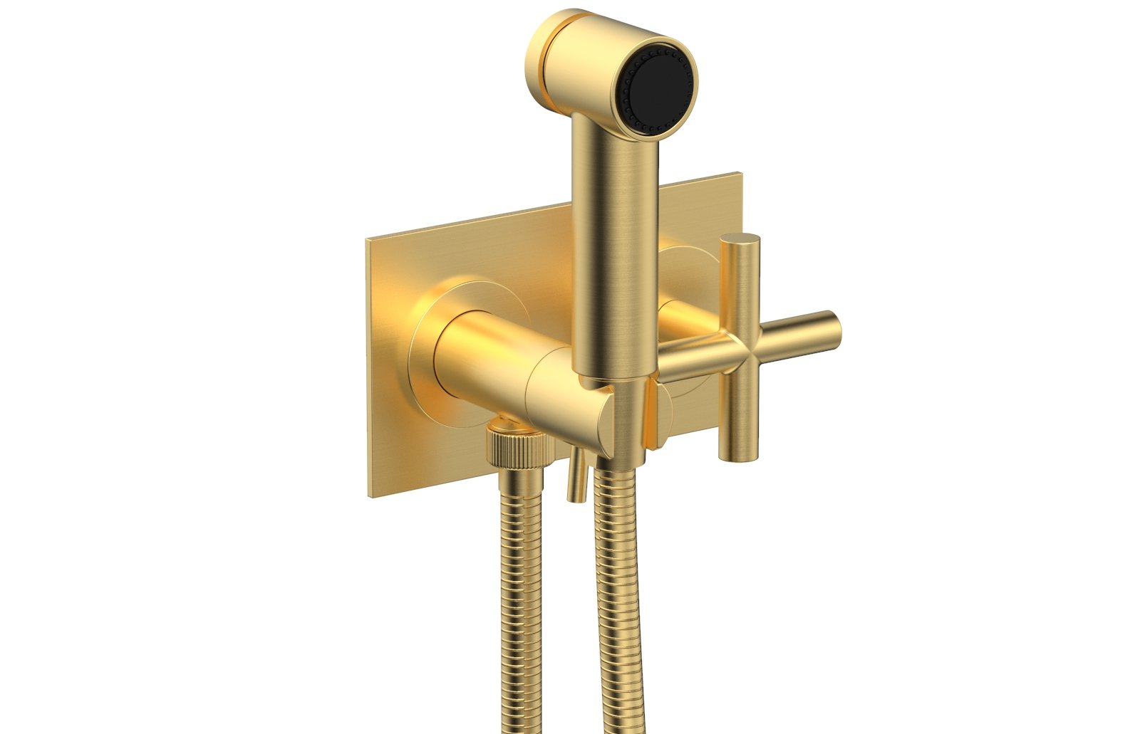 Phylrich TRANSITION Wall Mounted Bidet, Cross Handle