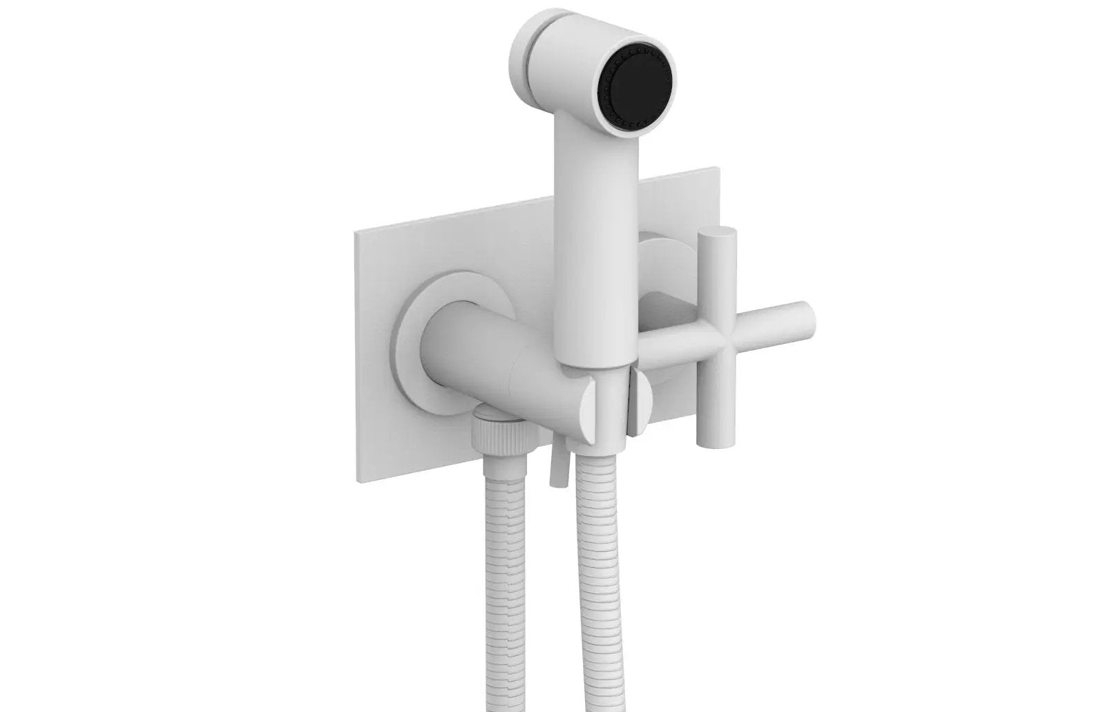 Phylrich TRANSITION Wall Mounted Bidet, Cross Handle by Phylrich
