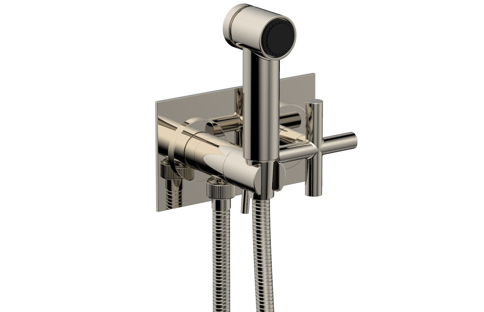 Phylrich TRANSITION Wall Mounted Bidet, Cross Handle