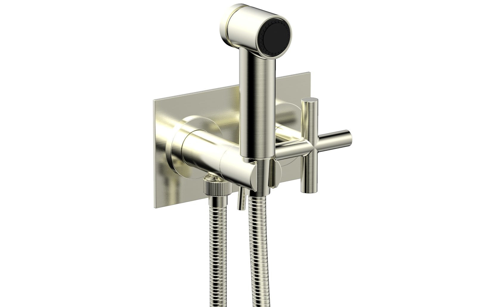 Phylrich TRANSITION Wall Mounted Bidet, Cross Handle