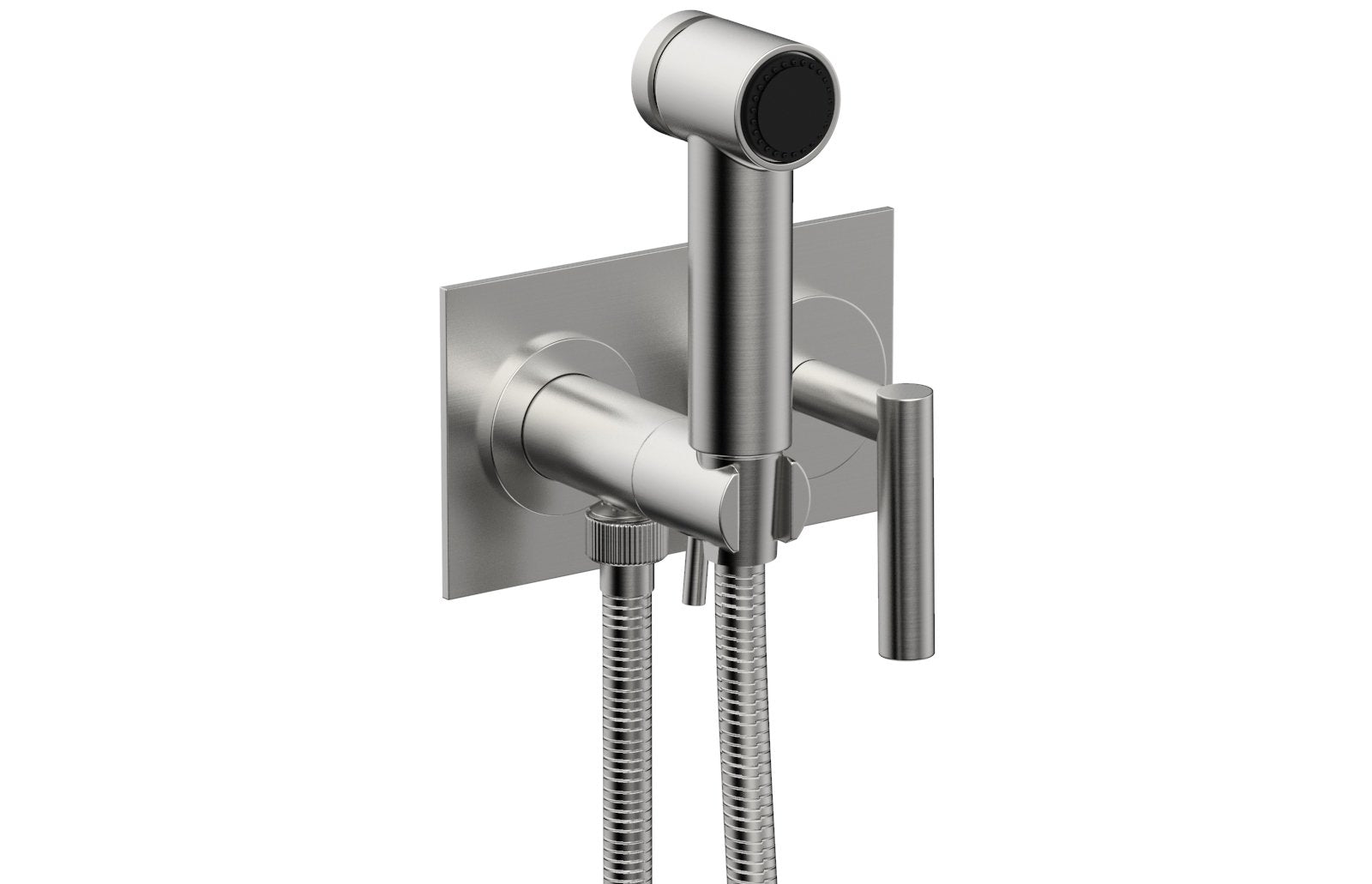 polished chrome bidet