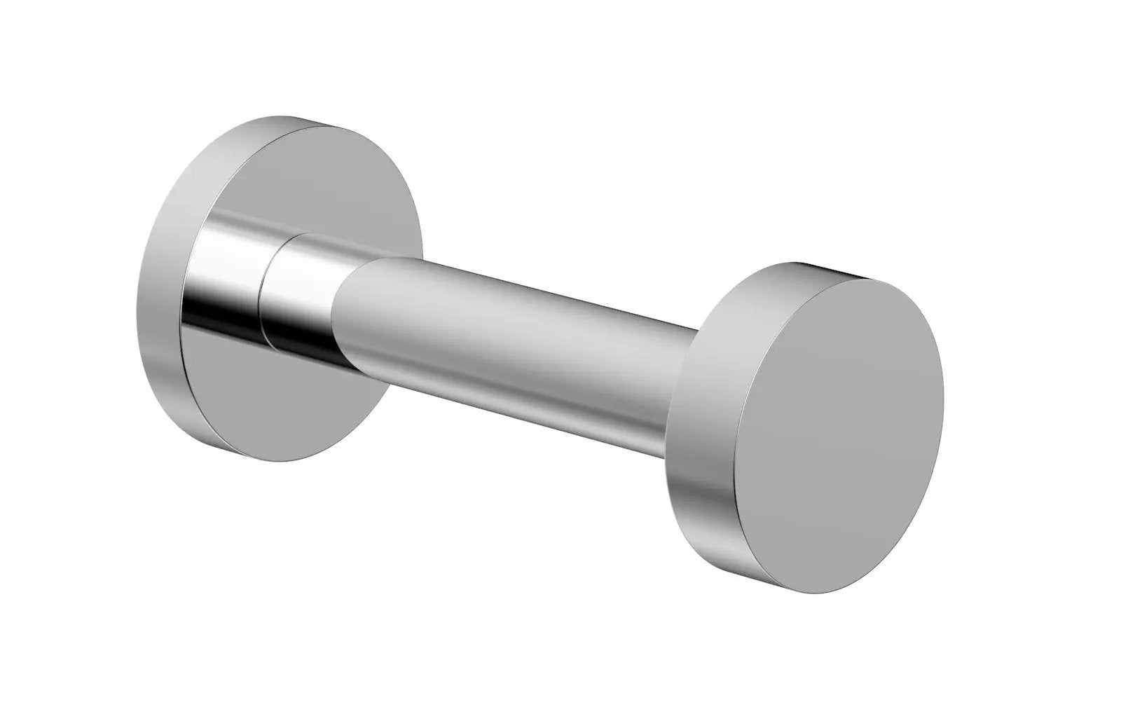 polished chrome robe hook