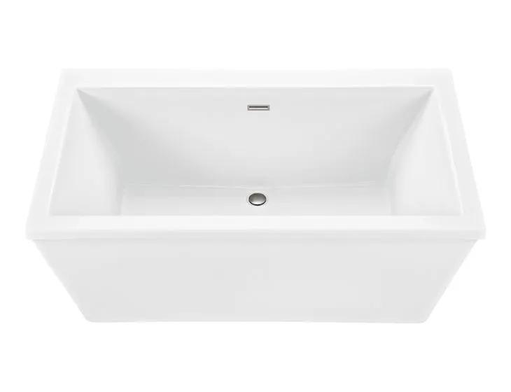 white bathtub