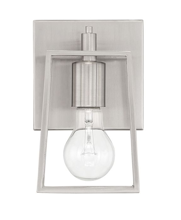 brushed polished nickel wall sconces
