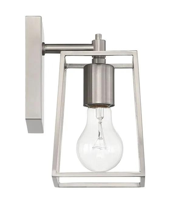 brushed polished nickel wall sconces