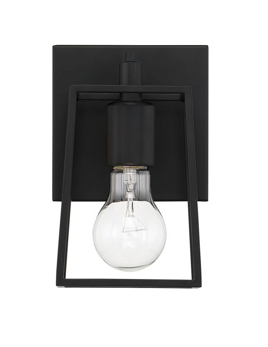 flat black wall sconces