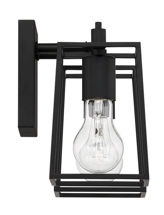 flat black wall sconces