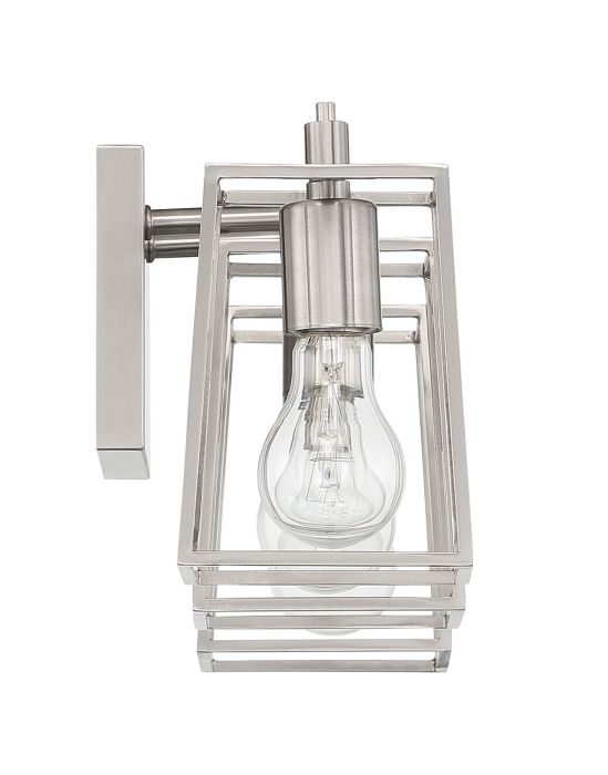 brushed polished nickel wall sconces