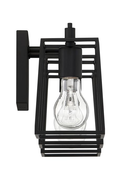 flat black wall sconces