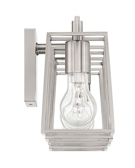 brushed polished nickel wall sconces