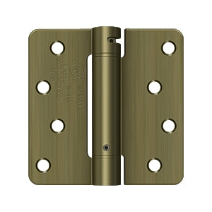 Deltana 4" x 4" x 1/4" Spring Hinge by Deltana