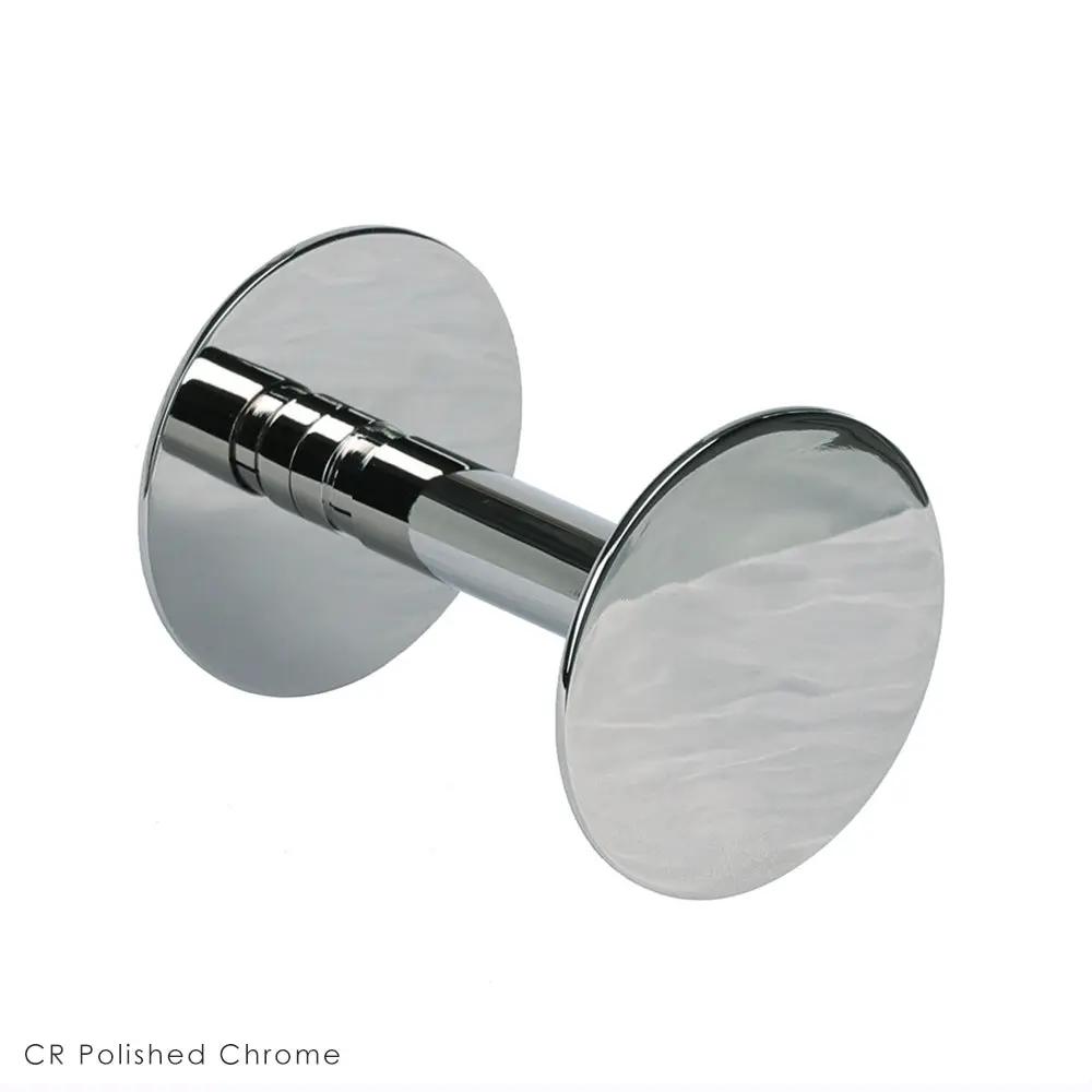 polished chrome toilet paper holder