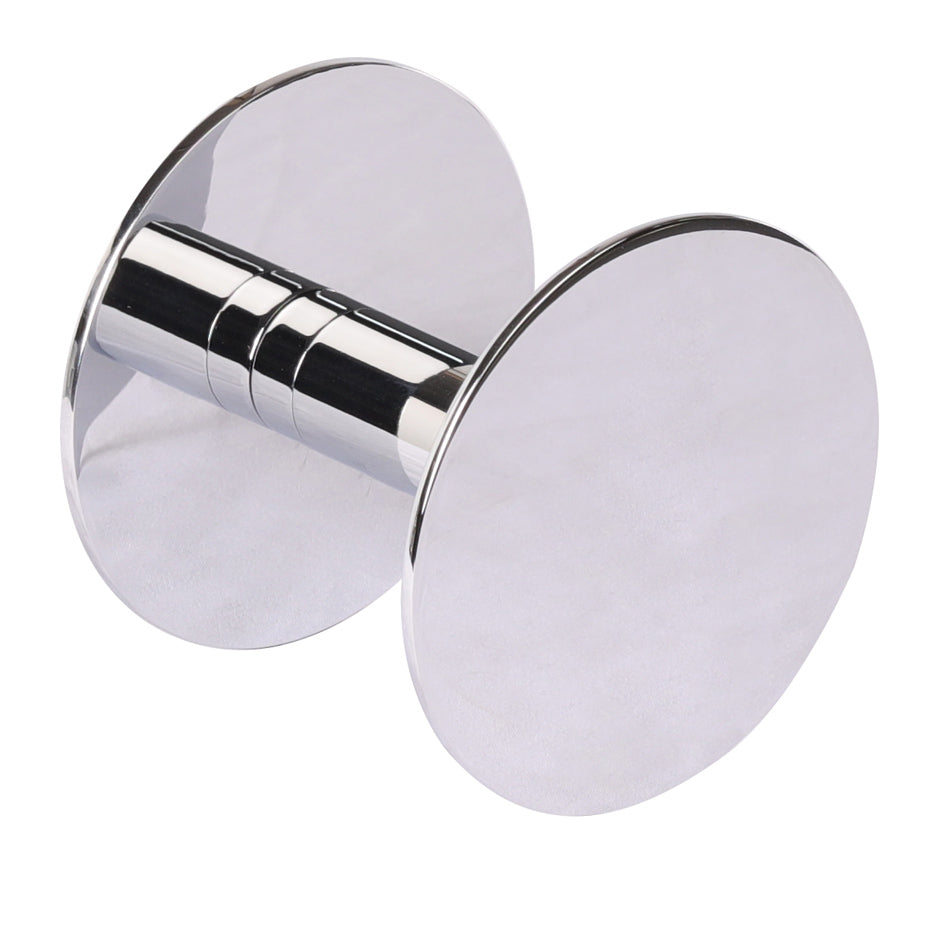 polished chrome towel hook