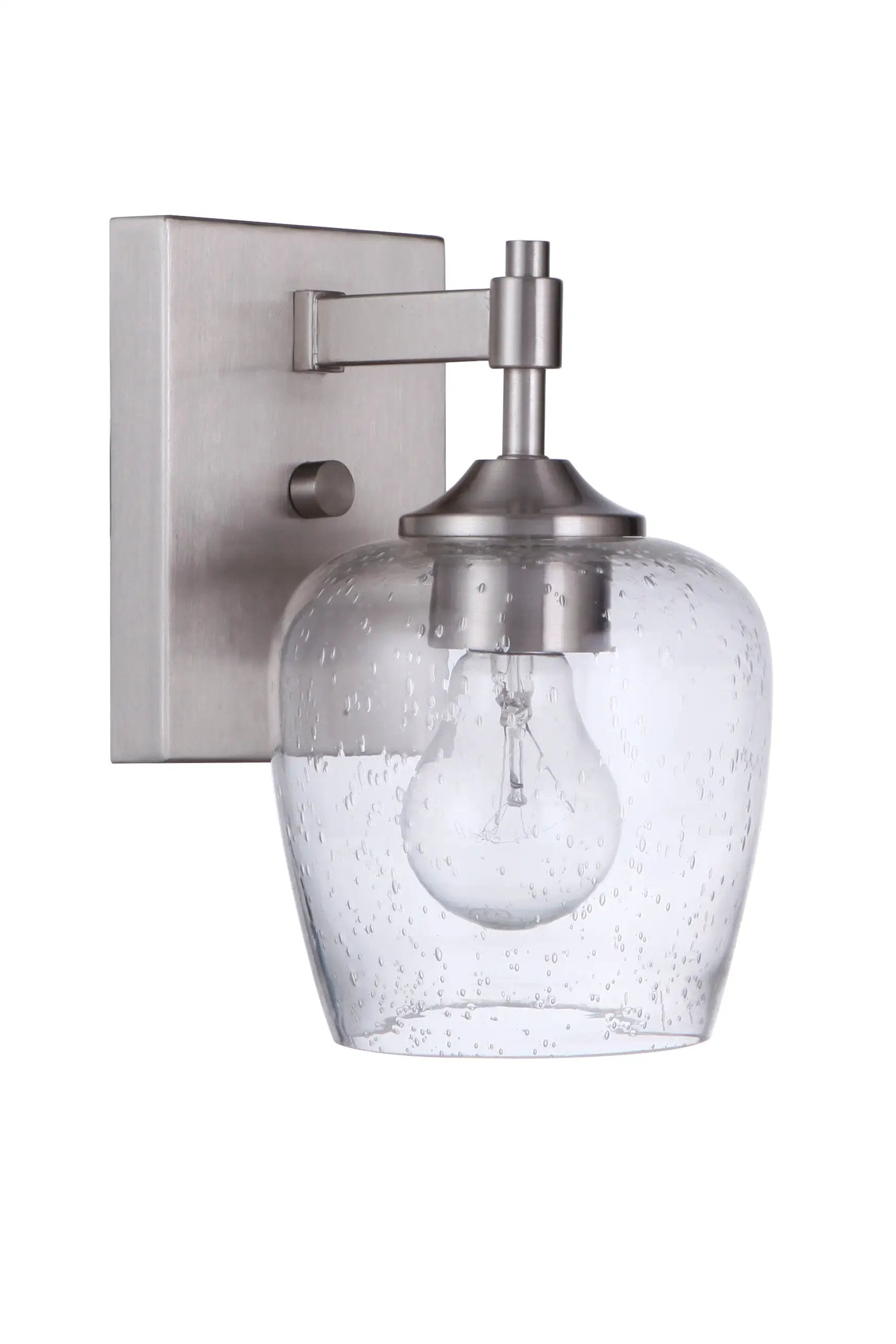brushed polished nickel wall sconces