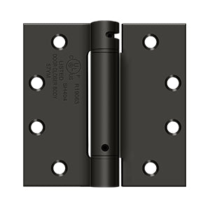 Deltana 4-1/2" x 4-1/2" Spring Hinge