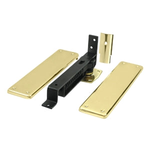 Deltana Double Action Spring Hinge with Solid Brass Cover Plates