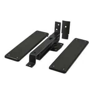 Deltana Double Action Spring Hinge with Solid Brass Cover Plates by Deltana