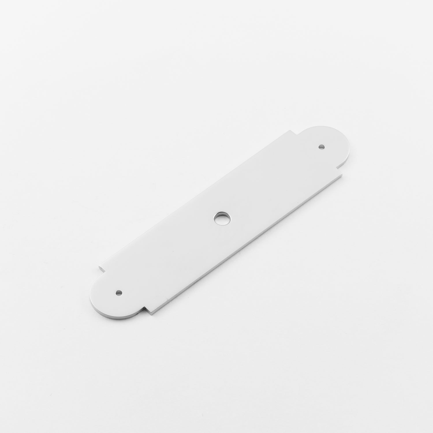 polished chrome backplate