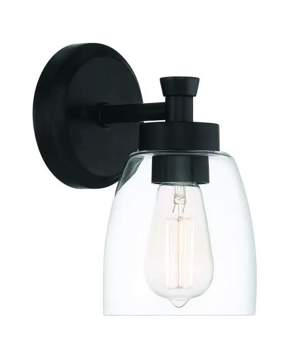 flat black wall sconces