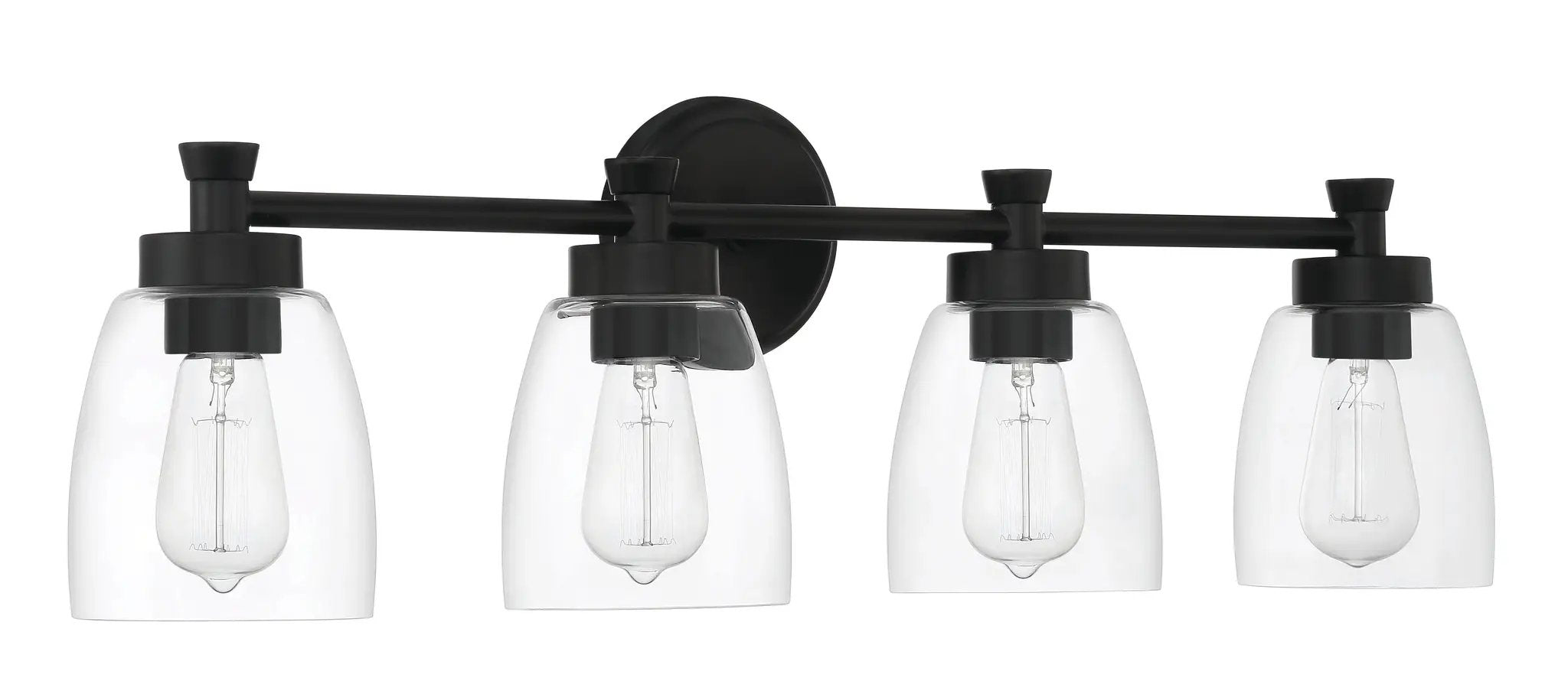 flat black wall sconces