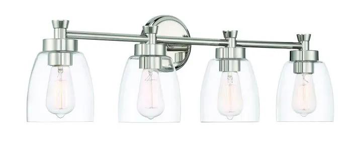 polished nickel wall sconces