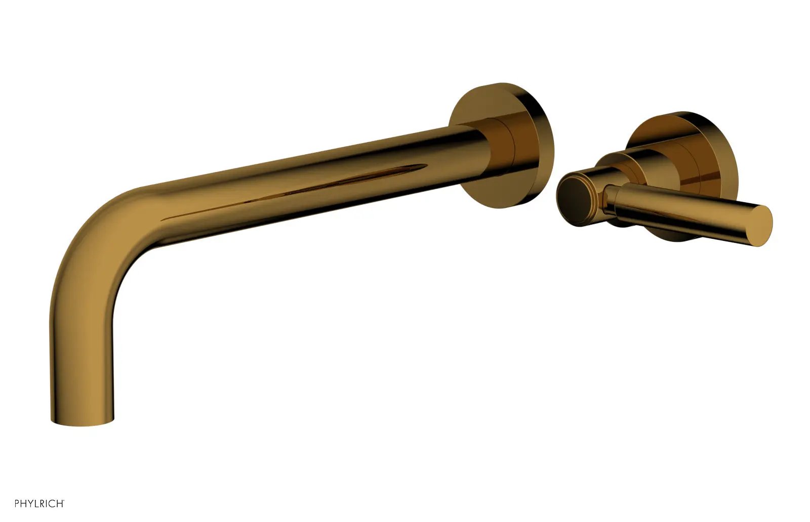 Phylrich BASIC 10" Single Handle Wall Lavatory Set - Lever Handle by Phylrich