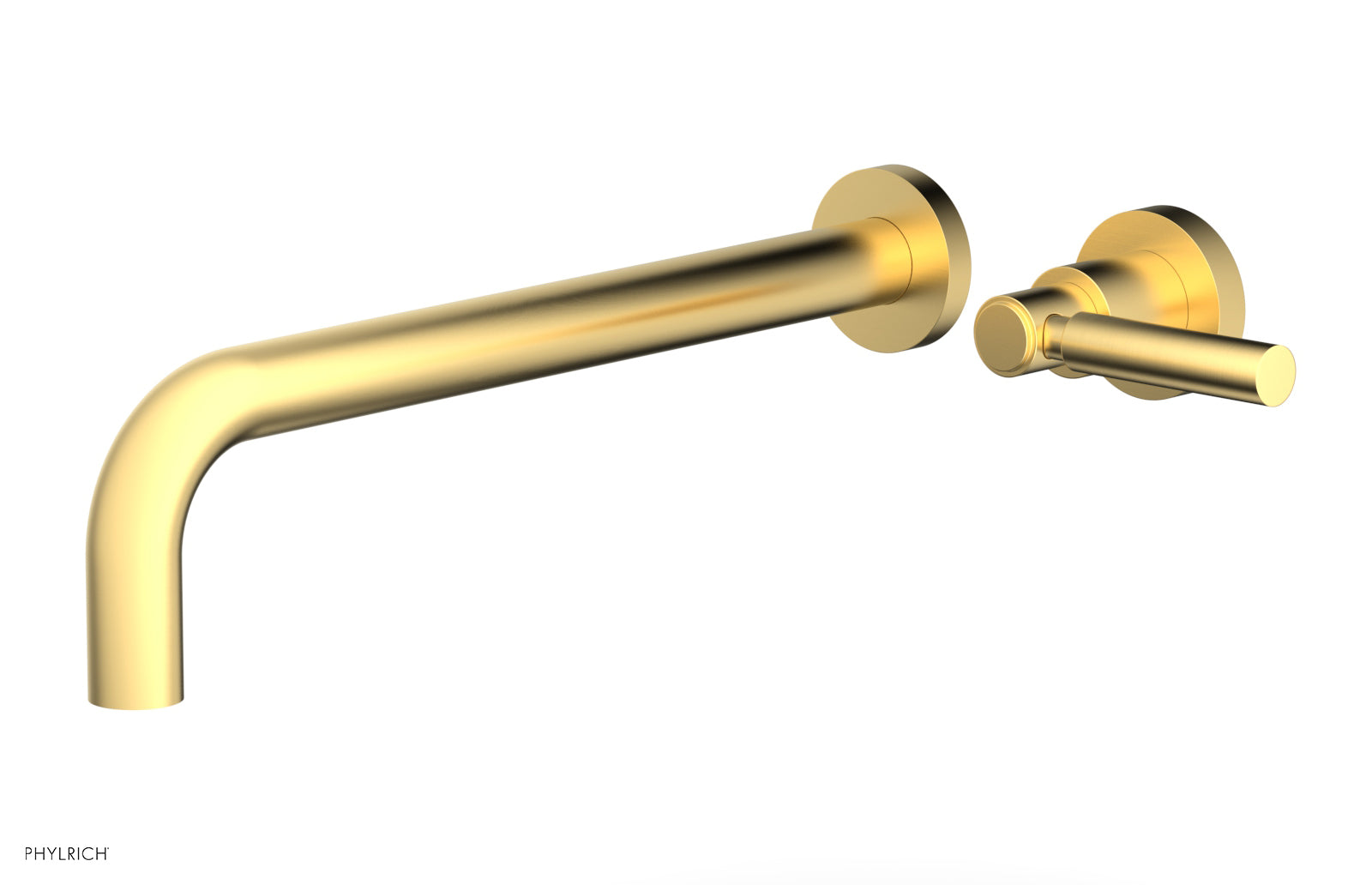 Phylrich BASIC 12" Single Handle Wall Lavatory Set - Lever Handle