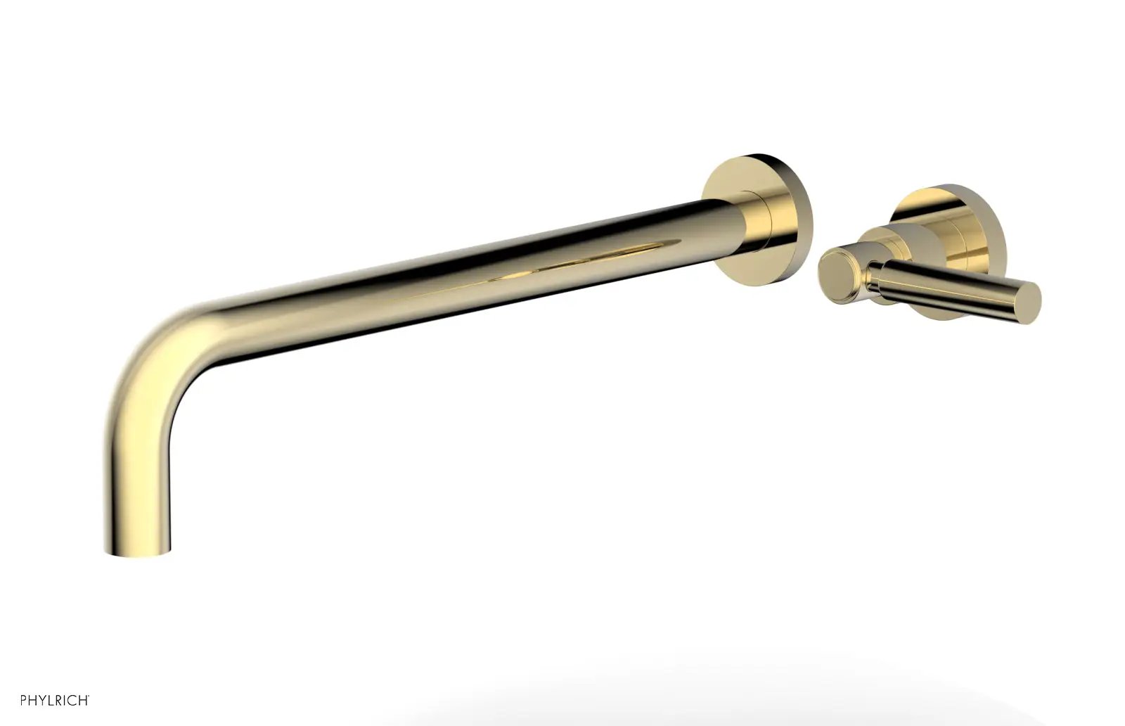 Phylrich BASIC 14" Single Handle Wall Lavatory Set - Lever Handle by Phylrich