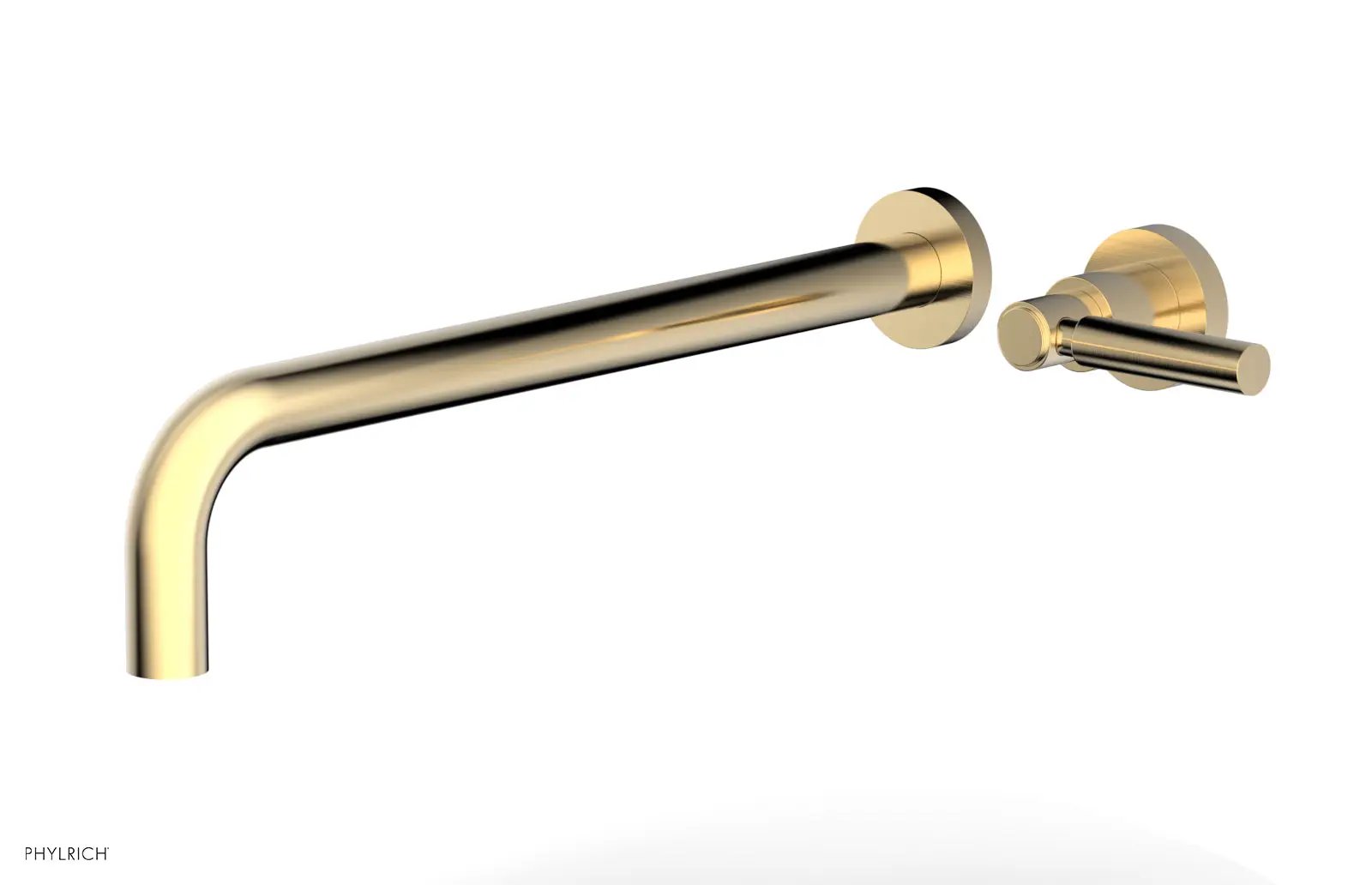 Phylrich BASIC 14" Single Handle Wall Lavatory Set - Lever Handle by Phylrich