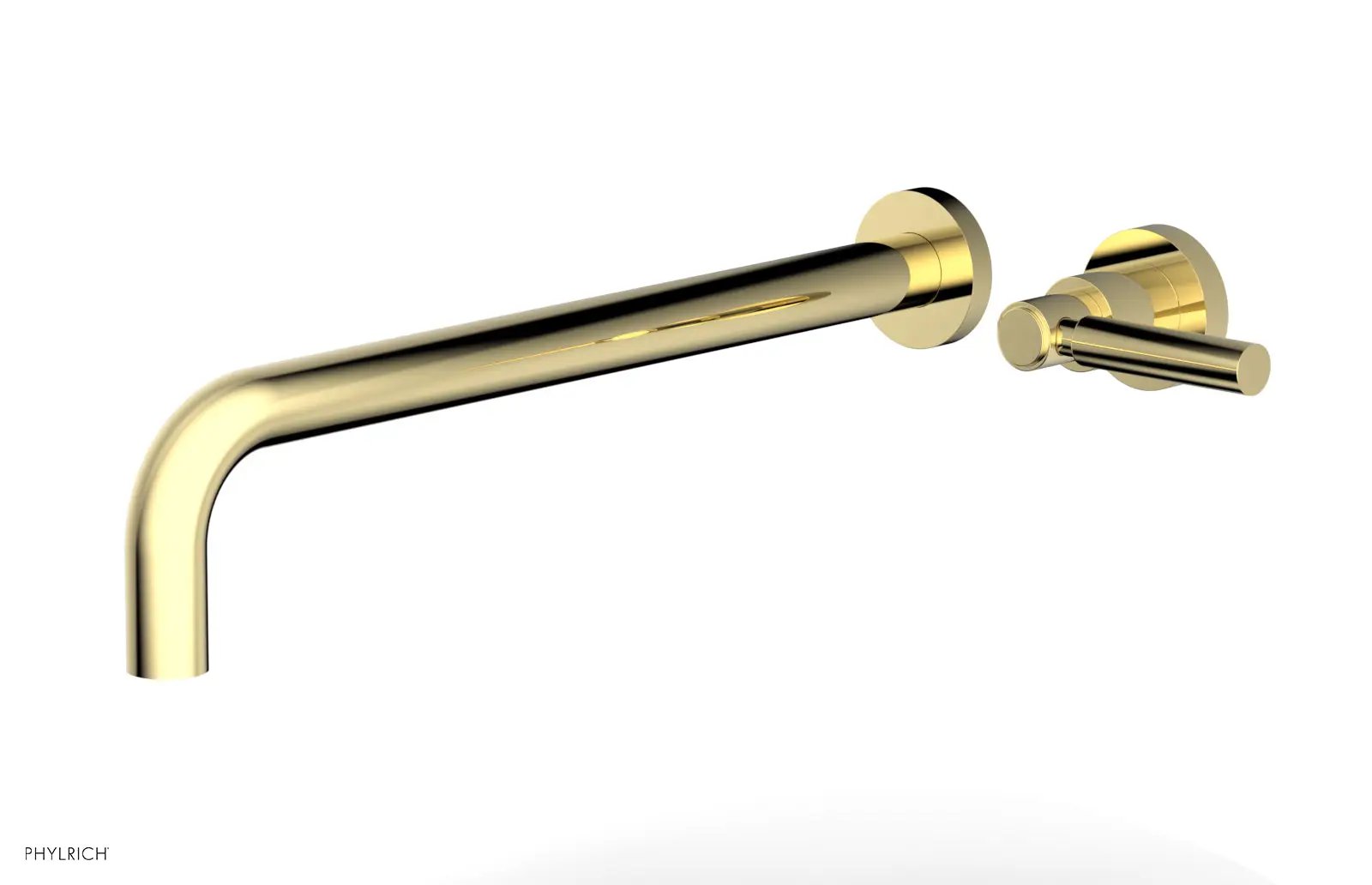Phylrich BASIC 14" Single Handle Wall Lavatory Set - Lever Handle by Phylrich
