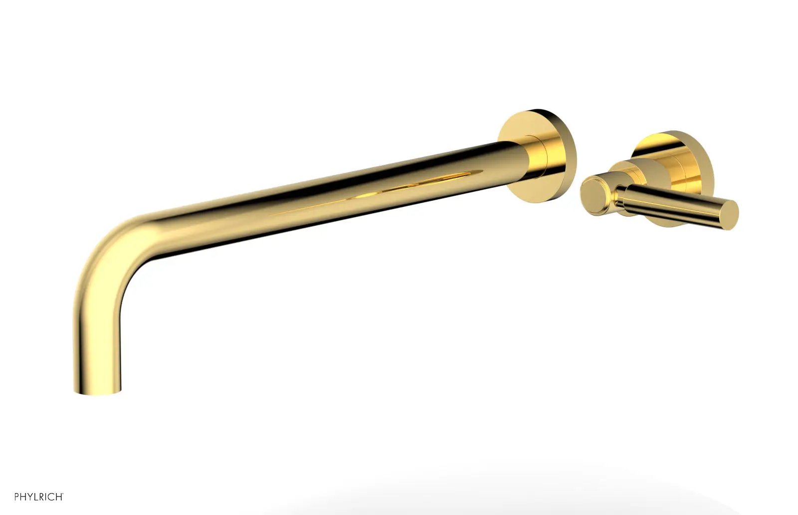 Phylrich BASIC 14" Single Handle Wall Lavatory Set - Lever Handle by Phylrich
