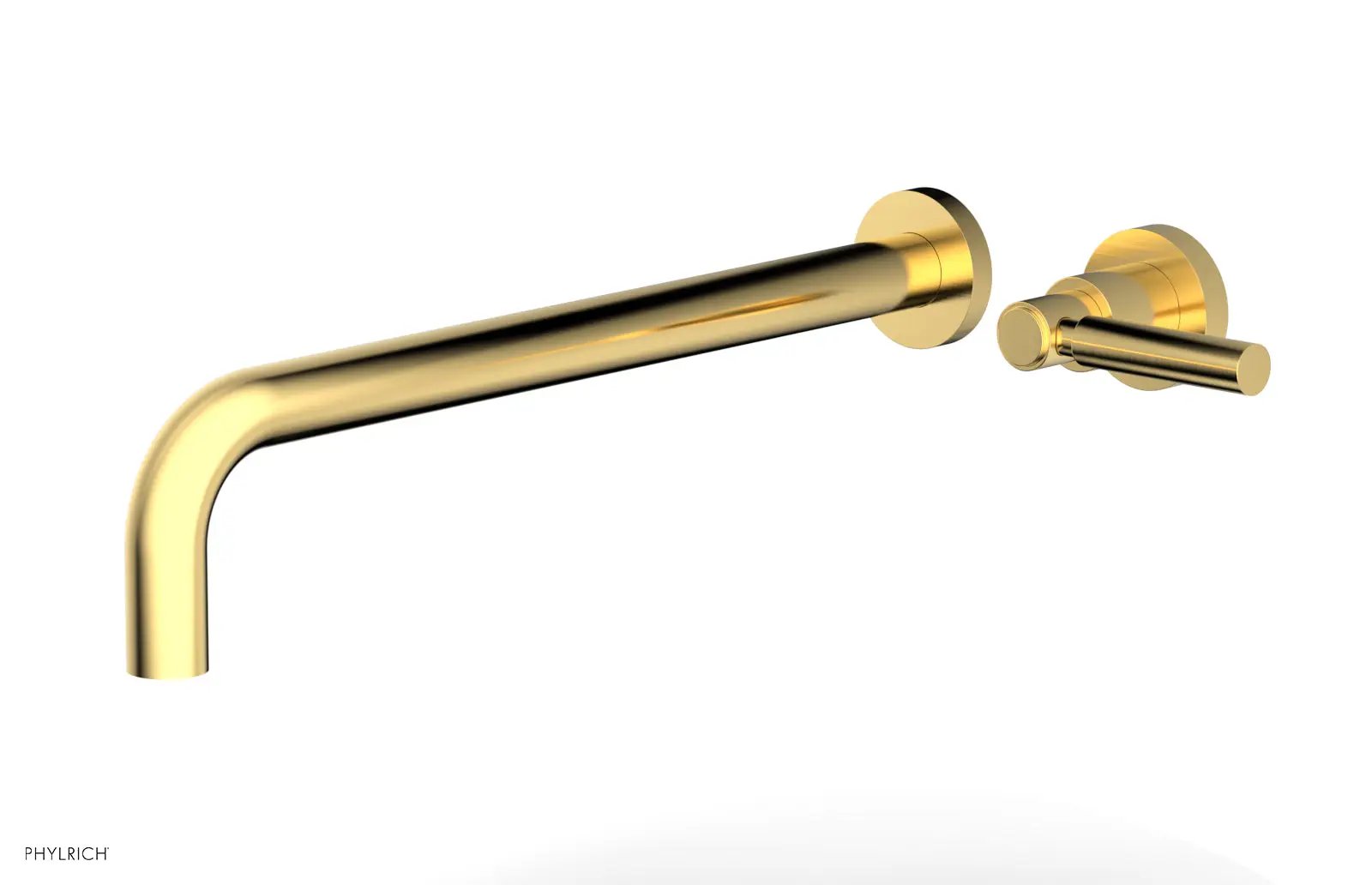 Phylrich BASIC 14" Single Handle Wall Lavatory Set - Lever Handle by Phylrich