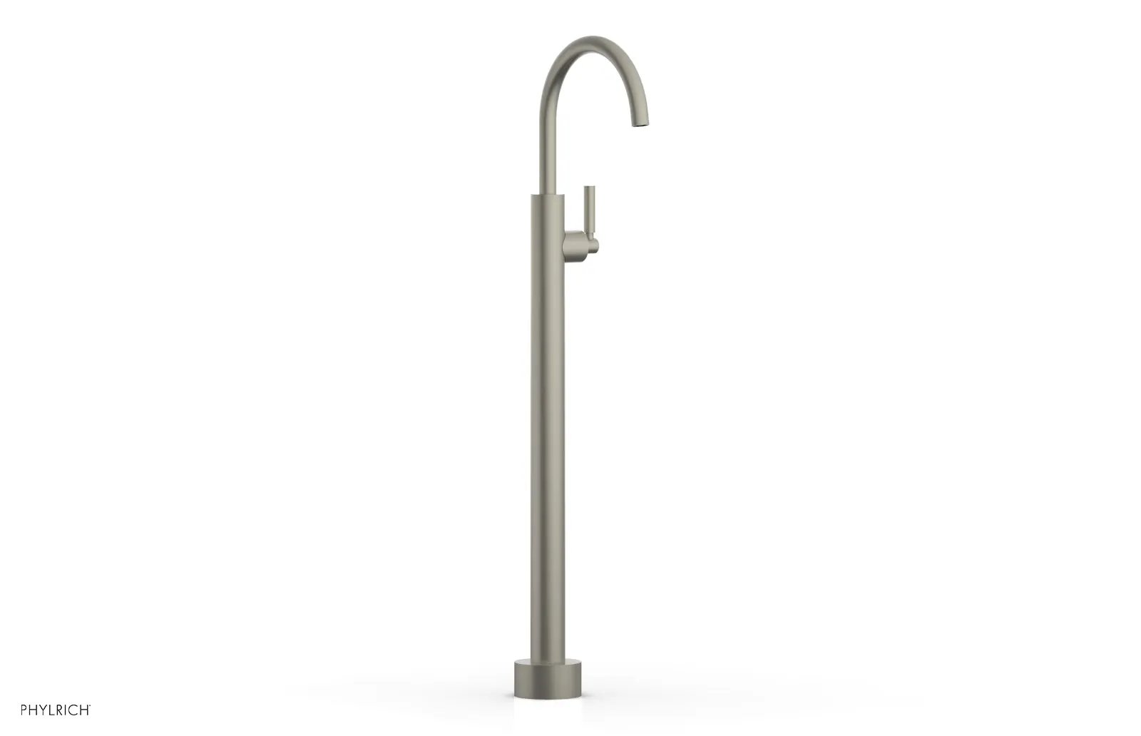 Phylrich BASIC Tall Floor Mount Tub Filler - Lever Handle by Phylrich