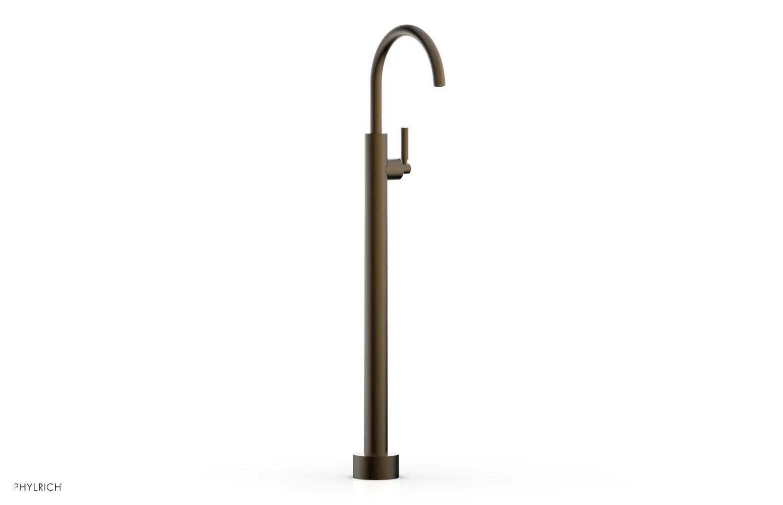 Phylrich BASIC Tall Floor Mount Tub Filler - Lever Handle by Phylrich