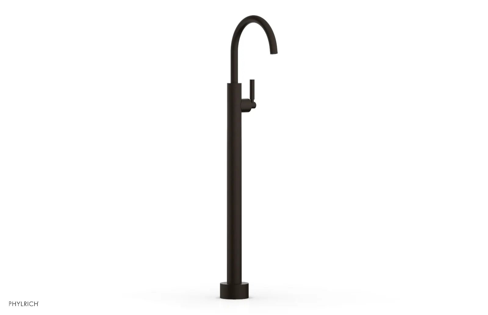 Phylrich BASIC Tall Floor Mount Tub Filler - Lever Handle by Phylrich