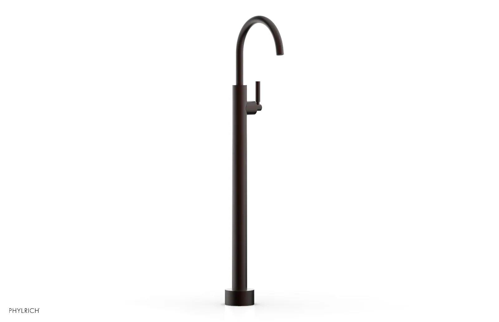 Phylrich BASIC Tall Floor Mount Tub Filler - Lever Handle by Phylrich