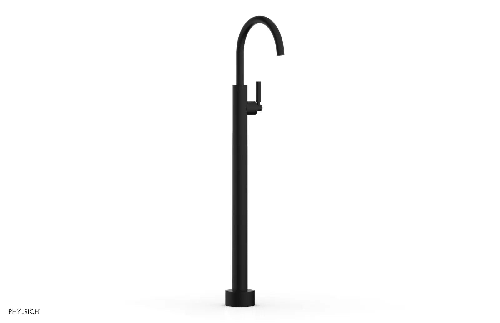 Phylrich BASIC Tall Floor Mount Tub Filler - Lever Handle by Phylrich