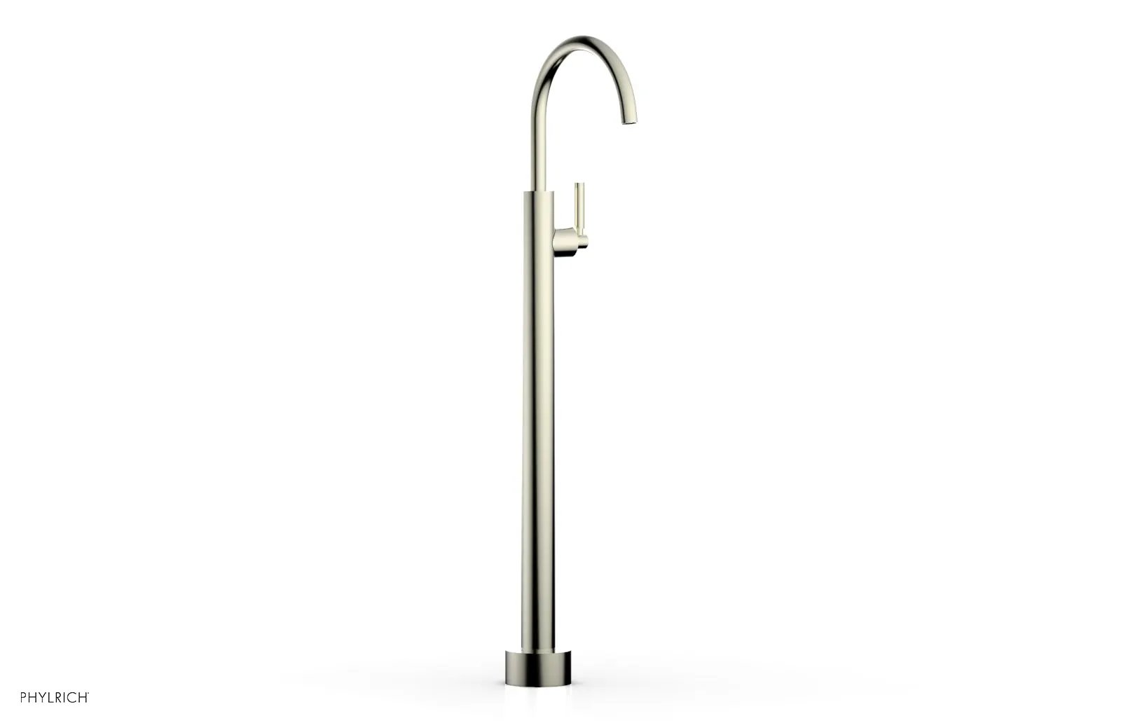 Phylrich BASIC Tall Floor Mount Tub Filler - Lever Handle by Phylrich