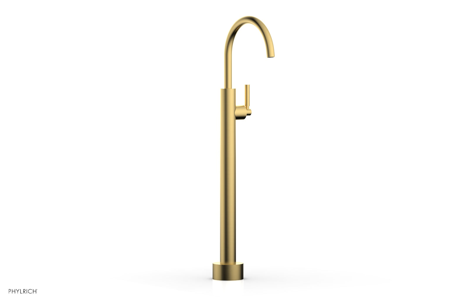 Phylrich BASIC Low Floor Mount Tub Filler - Lever Handle by Phylrich