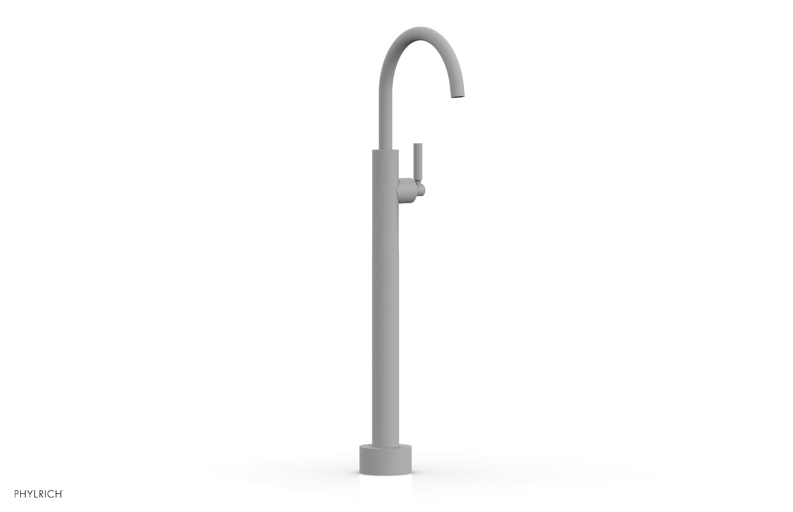 Phylrich BASIC Low Floor Mount Tub Filler - Lever Handle